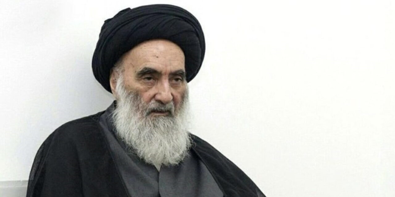 السيد السيستاني يعزي الشعب الإيراني بالحادث الإرهابي في كرمان
