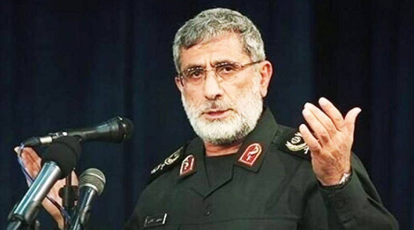 الجنرال قاآني: الحادث الإرهابي في كرمان نفذه عملاء الكيان الصهيوني وأمريكا 