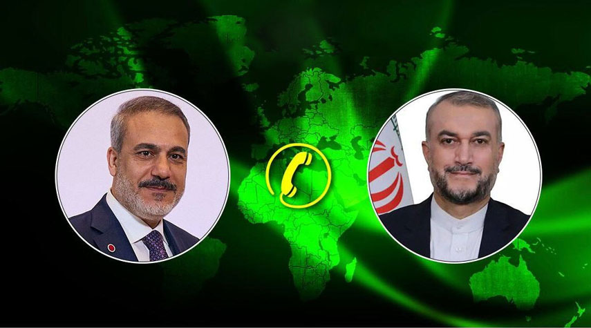 محادثات هاتفية بين وزيري الخارجية الإيراني والتركي