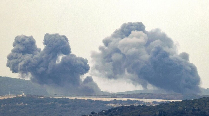 الجيش الصهيوني يقصف جنوب لبنان بنوع جديد من القنابل الفوسفورية