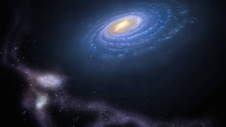 اكتشاف "سر مخفي" خلف مجرة قريبة من درب التبانة