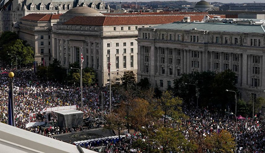 دعوات لمظاهرات مليونية في واشنطن للمطالبة بوقف العدوان على غزة