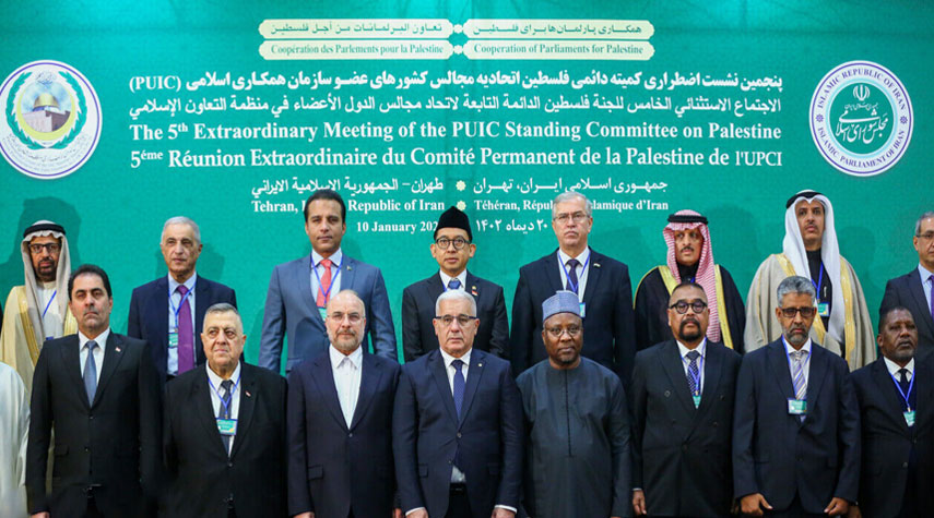 لجنة فلسطين بجمعية البرلمانات الآسيوية تؤكد أهمية طرد الكيان الصهيوني من الاتحاد البرلماني الدولي