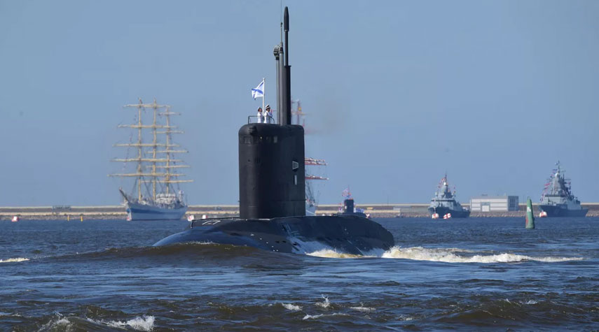غواصة روسية تنفذ مهمة في أعماق بحر اليابان
