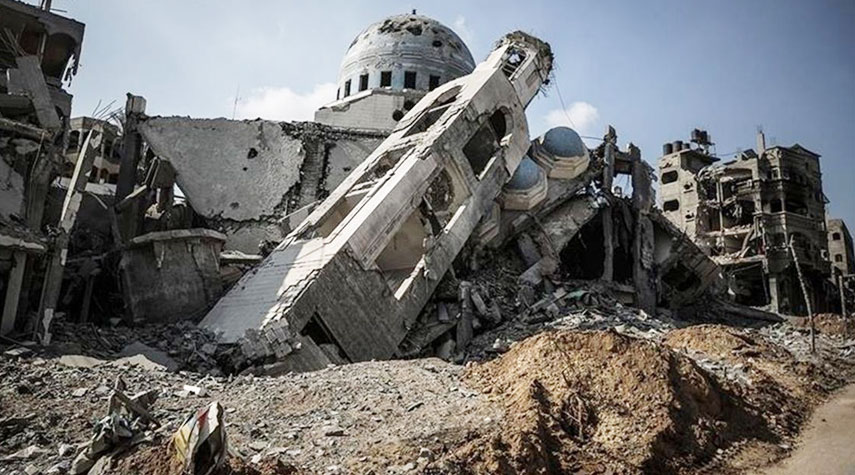 غزة... تدمير ألف مسجد وعشرات المقابر واغتيال أكثر من مائة داعية