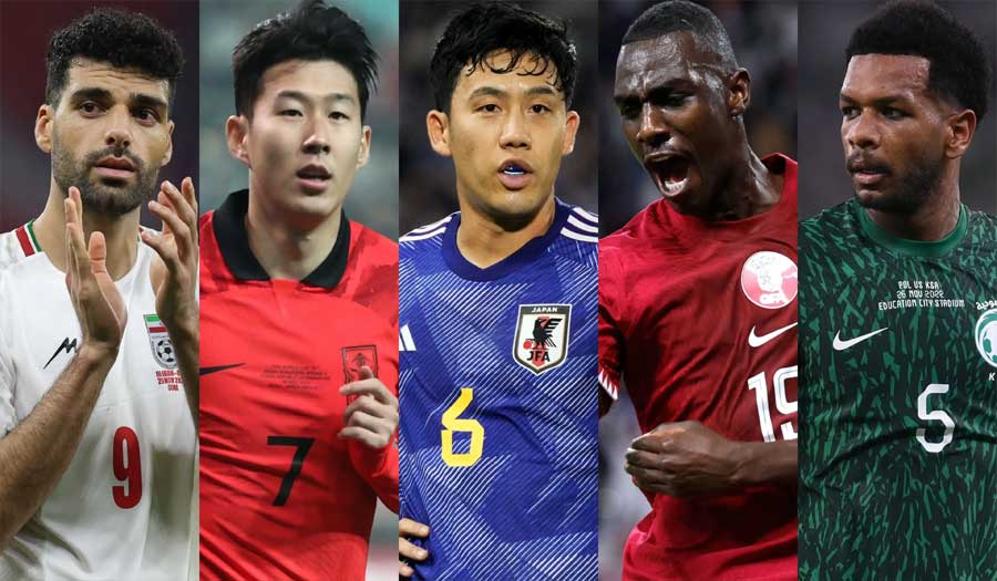 جدول ترتيب هدافي كأس آسيا 2023