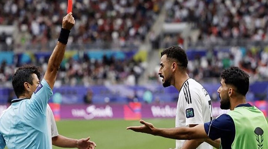 الإتحاد الآسيوي يؤكد صحة قرار طرد لاعب عراقي