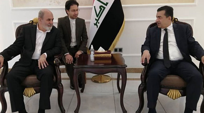 أمين المجلس الأعلى للأمن القومي الايراني يصل الى بغداد