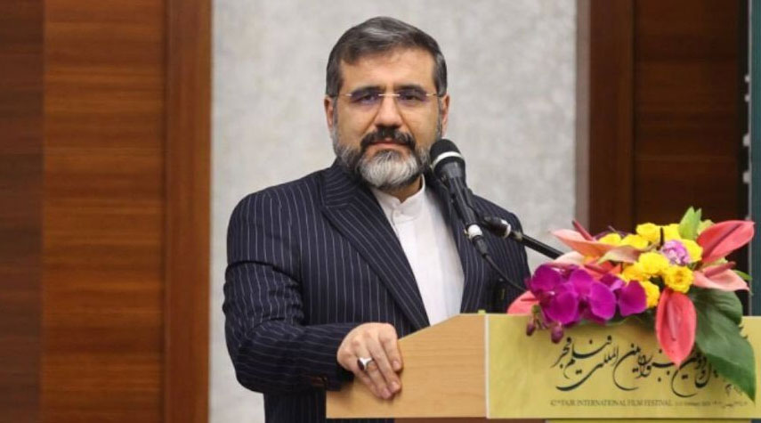 وزير الثقافة الإيراني: الفن في الجمهورية الإسلامية أداة فعالة لإيصال الرسائل المهمة