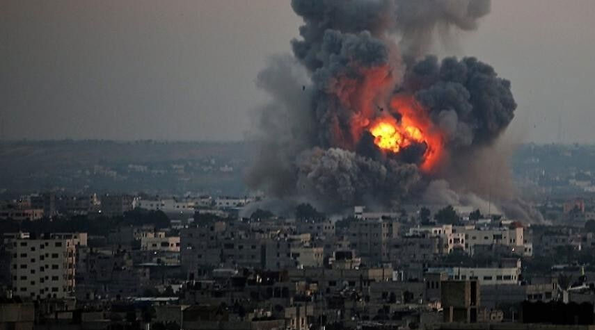 استشهاد 18 فلسطينياً خلال قصف صهيوني على رفح