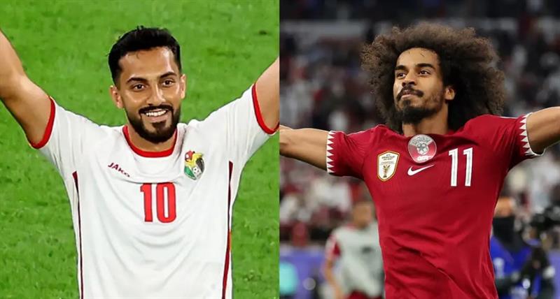 قطر تصارع الأردن بنهائي كأس آسيا 2023