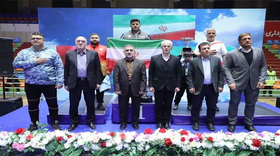 إيران بطلا في بطولة كأس فجر الدولية للمصارعة