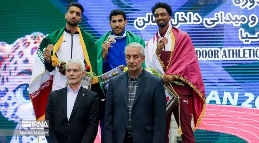 ايران تحتل المركز الرابع في بطولة ألعاب القوى الآسيوية