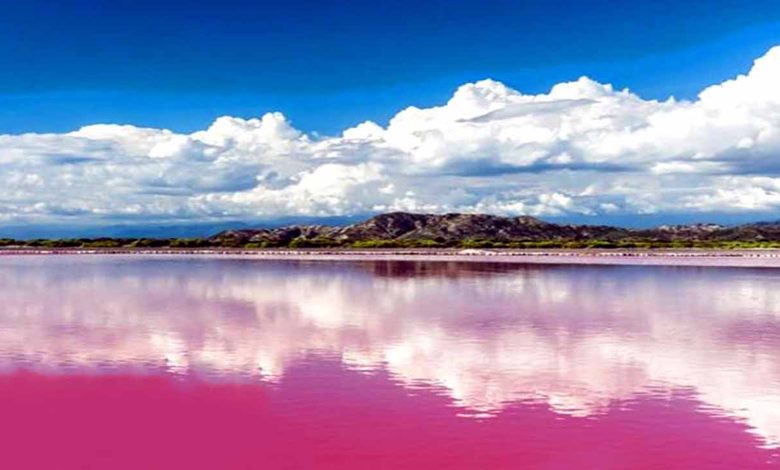 ليبار.. البحيرة الوردية في جابهار