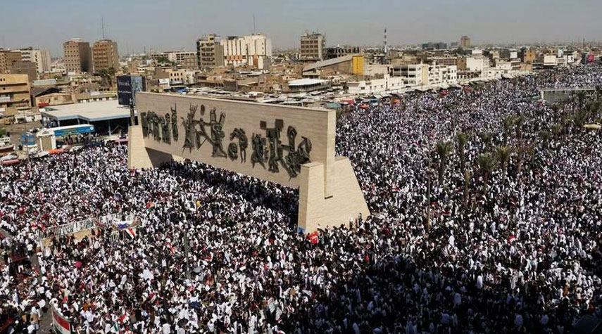 العراق... مظاهرة في بغداد تندد بالإبادة الجماعية بغزة