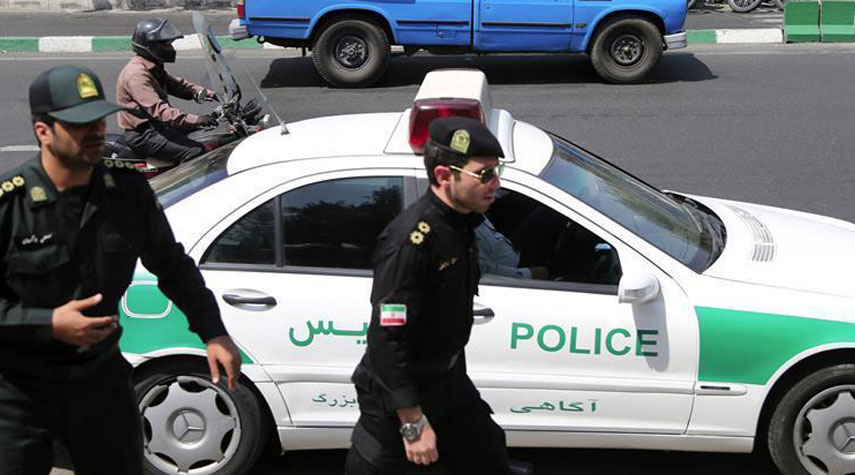 الشرطة الايرانية تعلن إلقاء القبض على إرهابي خطير