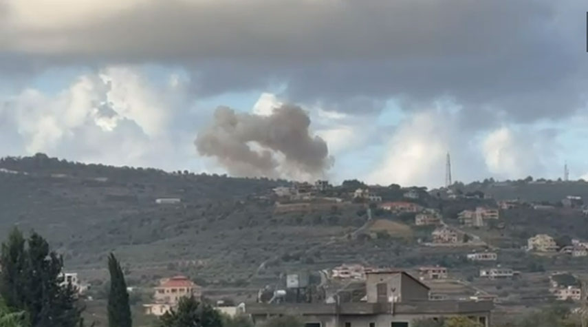 حزب الله يطلق صلية صاروخية باتجاه شمال فلسطين المحتلة