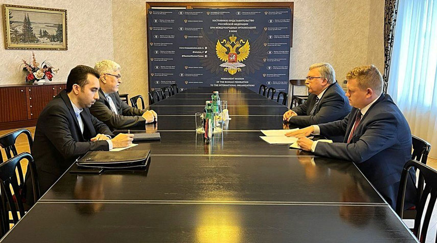 محادثات بين سفيري إيران وروسيا في فيينا عشية اجتماع مجلس الحكام