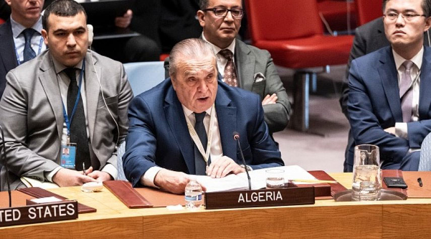 الجزائر تدعو مجلس الأمن إلى التحرك لوقف إطلاق النار في غزة