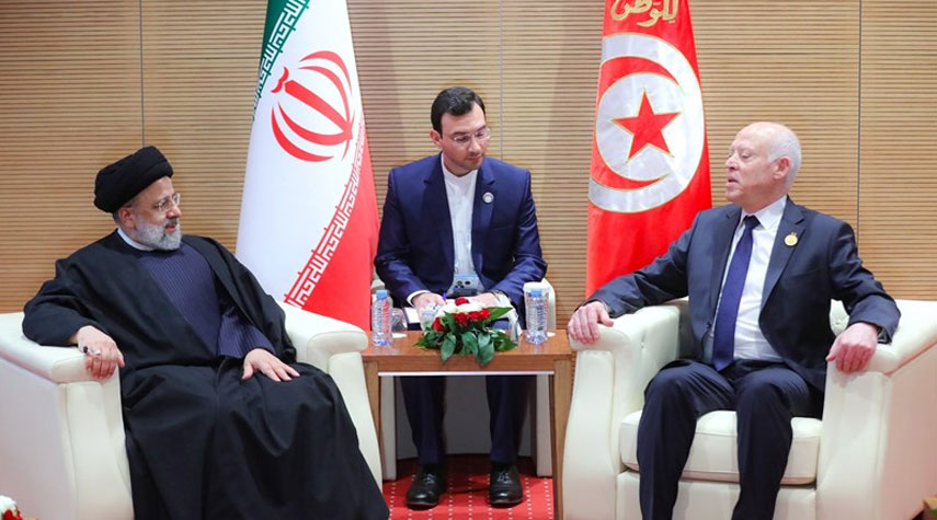 رئيسي: ايران ترغب بتعزيز التعاون الاقتصادي مع شمال افريقيا