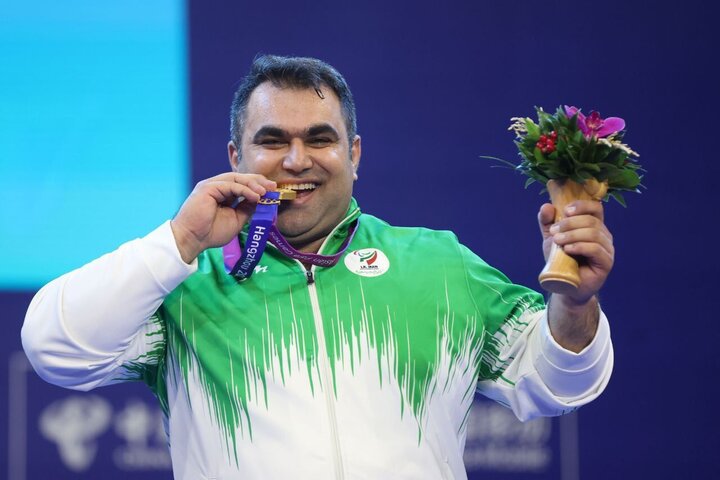 إيراني يتقلد ذهبية بطولة العالم لرفع الأثقال للمعاقين