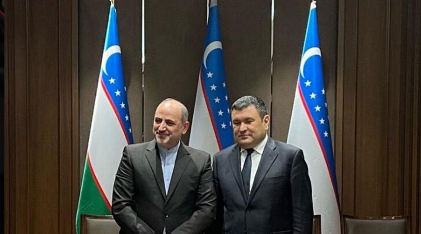 إيران واوزبكستان تؤكدان على تعزيز العلاقات التجارية بينهما