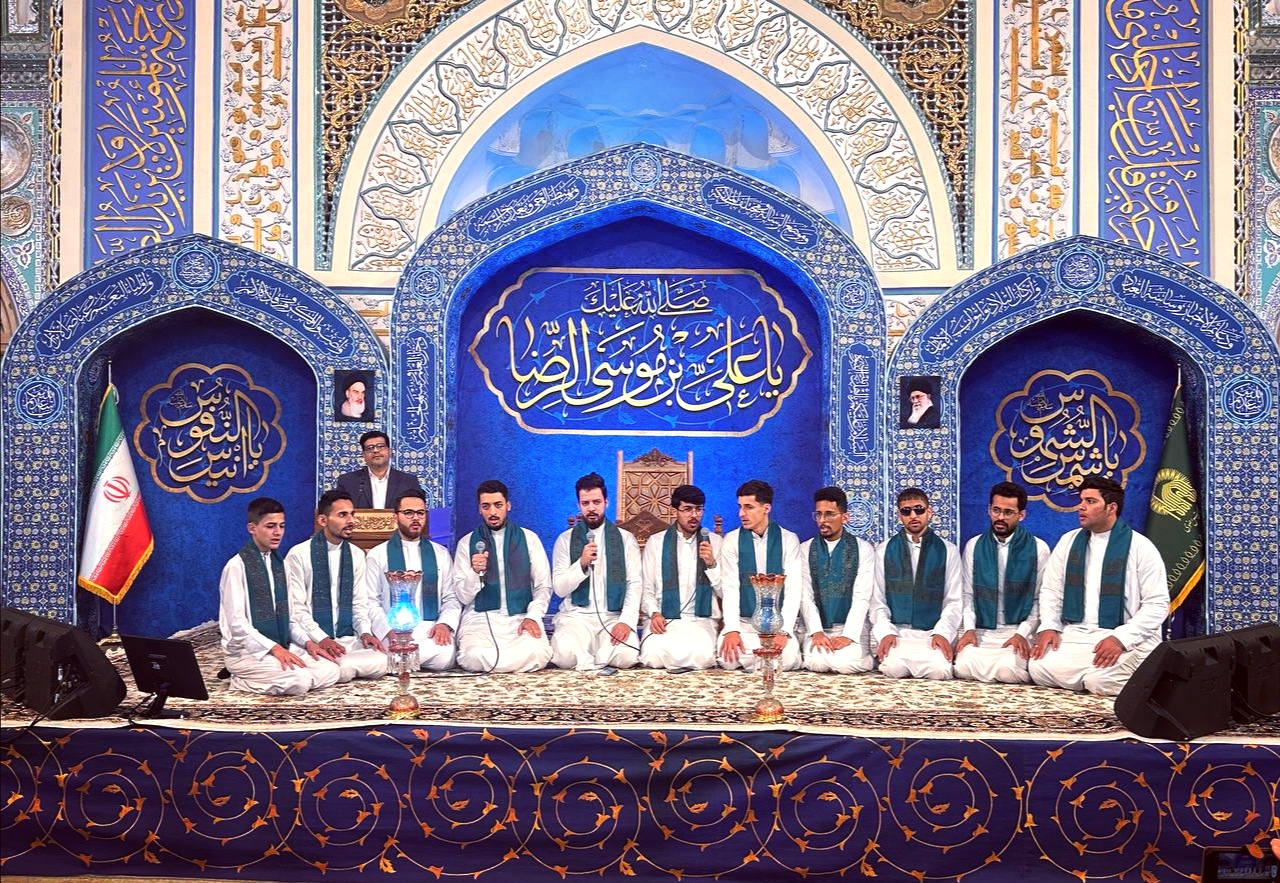 الحرم الرضوي يحتضن مشاركات قرآنية لمواهب العتبة الحسينية+ صور