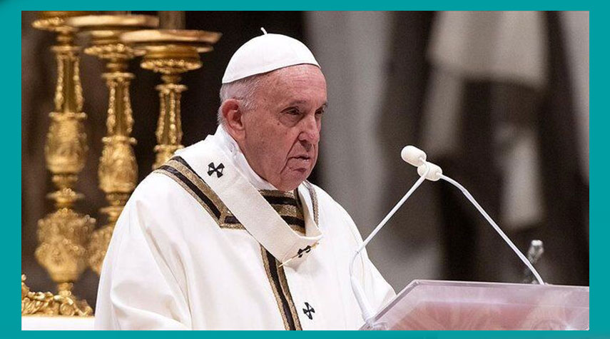بابا الفاتيكان يناشد لوقف إطلاق النار في غزة