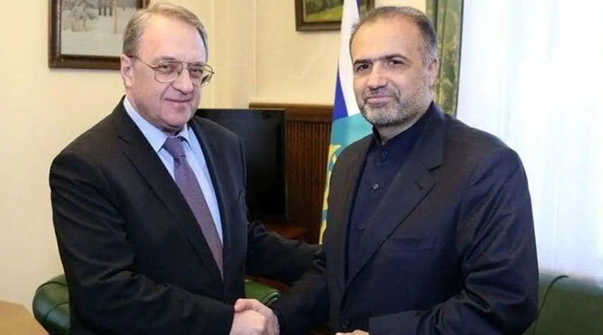 محادثات بين السفير الإيراني في موسكو ونائب وزير الخارجية الروسي