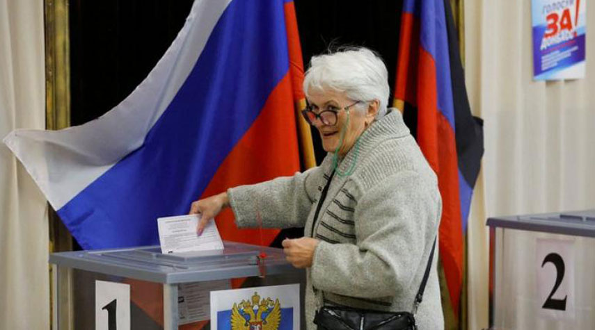 روسيا تعلن تخطي نسبة المشاركة في الانتخابات الـ40 بالمائة