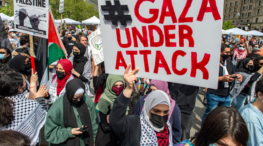 مظاهرات ومسيرات تعم أوروبا نصرةً لفلسطين