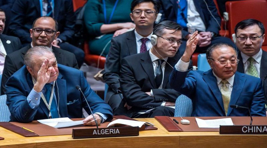 فيتو روسي - صيني يسقط مشروع القرار الأميركي في مجلس الأمن بشأن العدوان على غزة