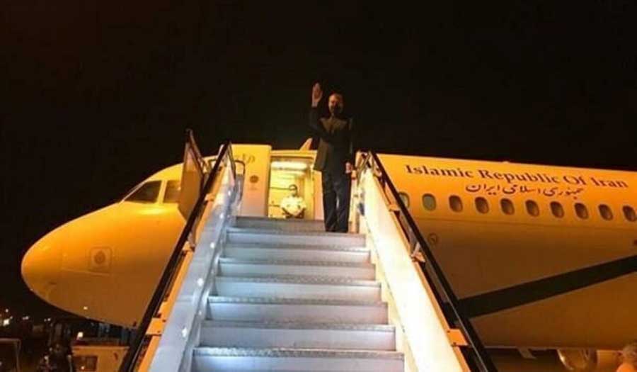 أمير عبداللهيان يختم زيارته الى تركمانستان ويعود الى طهران