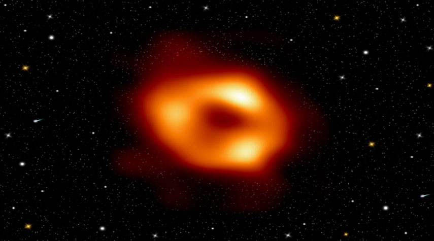 صورة مذهلة للثقب الأسود في قلب مجرتنا
