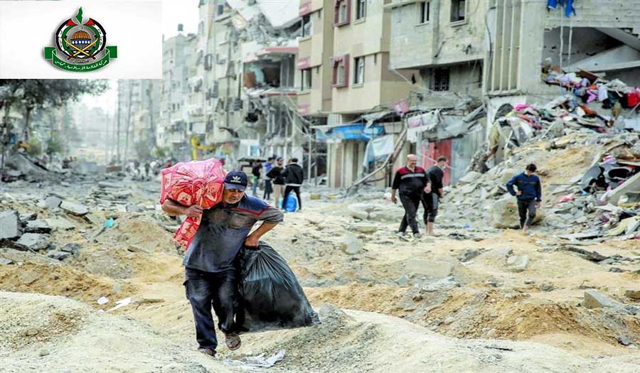 حماس تشكر أهالي غزه على صمودهم وتتخذ قرارات اقتصادية