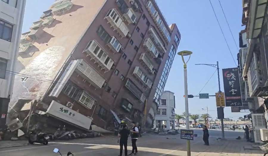 أقوى منذ 25 عاما.. زلزال عنيف يضرب تايوان وتحذيرات من تسونامي