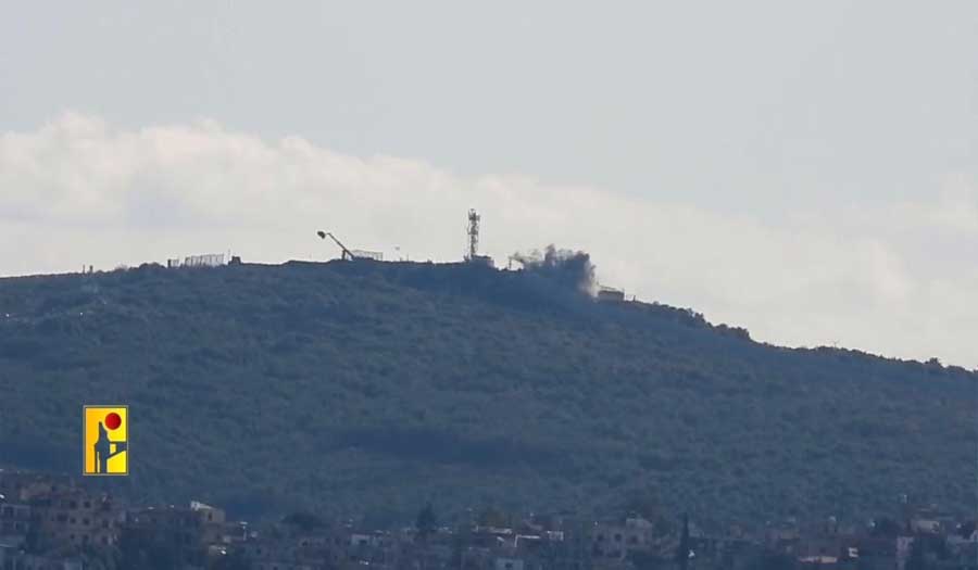 حزب الله يستهدف موقع قيادة إسرائيلية سرية خلف "برانيت"