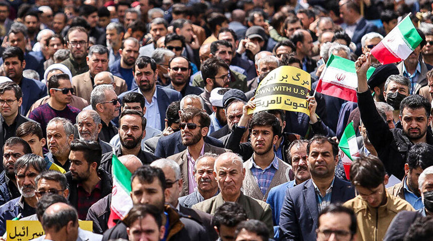 الطائفة اليهودية في إيران تشارك في اليوم العالمي للقدس