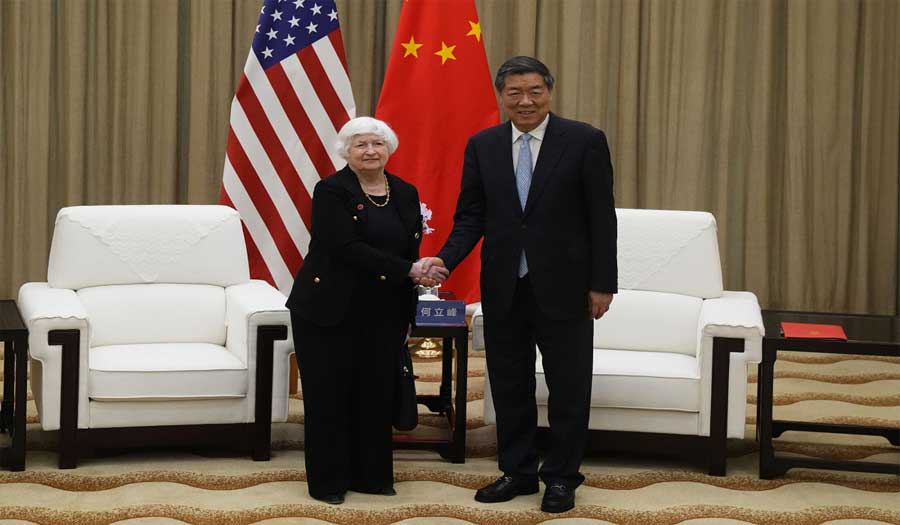 الصين وأمريكا تتفقان على إجراء محادثات حول النمو المتوازن في الاقتصاد