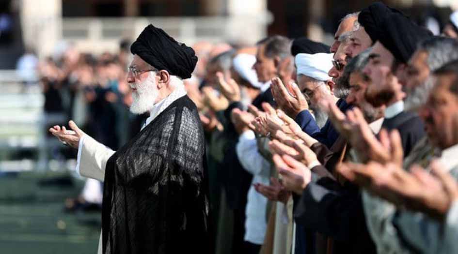 صلاة عيد الفطر بطهران تقام بإمامة قائد الثورة الاسلامية