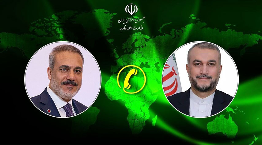ايران وتركيا تبحثان العدوان الاسرائيلي على القنصلية الايرانية