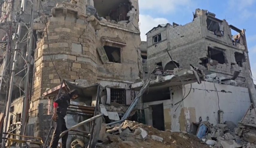 طائرات الاحتلال تدمر مسجد الشيخ زكريا التاريخي في غزة