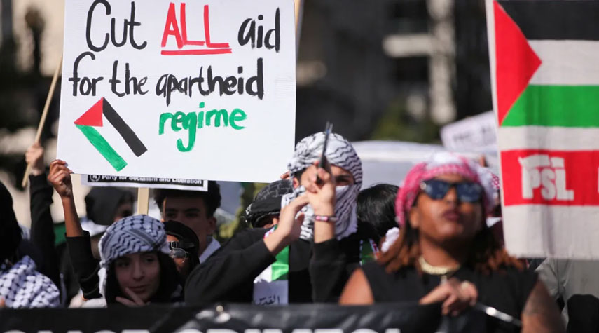 مظاهرات دولية لنصرة غزة والتنديد باسرائيل