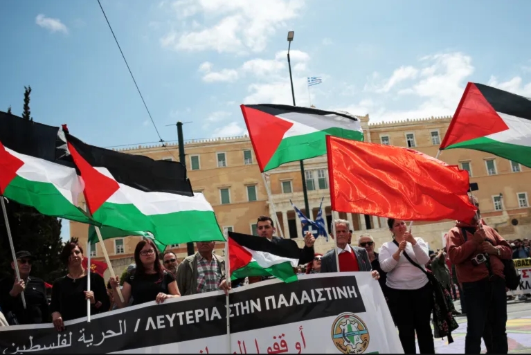 اليوم العالمي للعمال يتحول إلى تظاهرات دعم وتضامن مع غزة