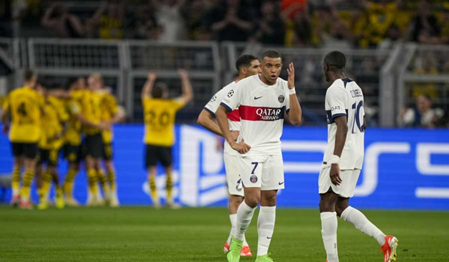 باريس سان جيرمان يسقط أمام دورتموند في نصف نهائي دوري أبطال أوروبا