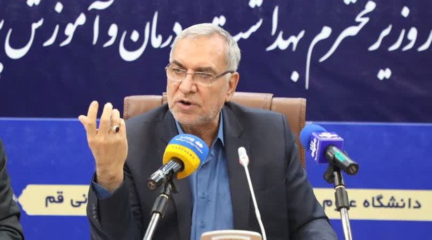 وزير الصحة الإيراني: ستتم إضافة 15 ألف سرير لمستشفيات البلاد في غضون عام ونصف