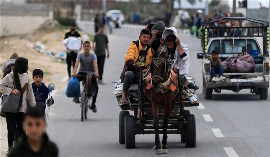 الأنروا: تهجير 300 ألف فلسطيني من رفح .. ولا مكان آمن في غزة