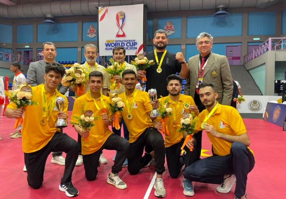 ميداليتان ذهبيتان لإيران في البطولة العالمية لـ "سيباك تاكرا"
