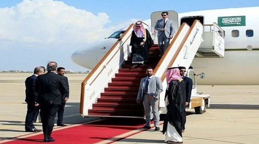 وزير الخارجية السعودي يصل الى طهران