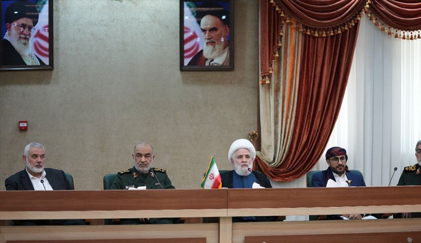 اجتماع فصائل المقاومة مع سلامي وقاآني في طهران